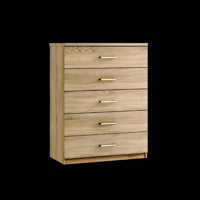 5 drawer chest of drawers