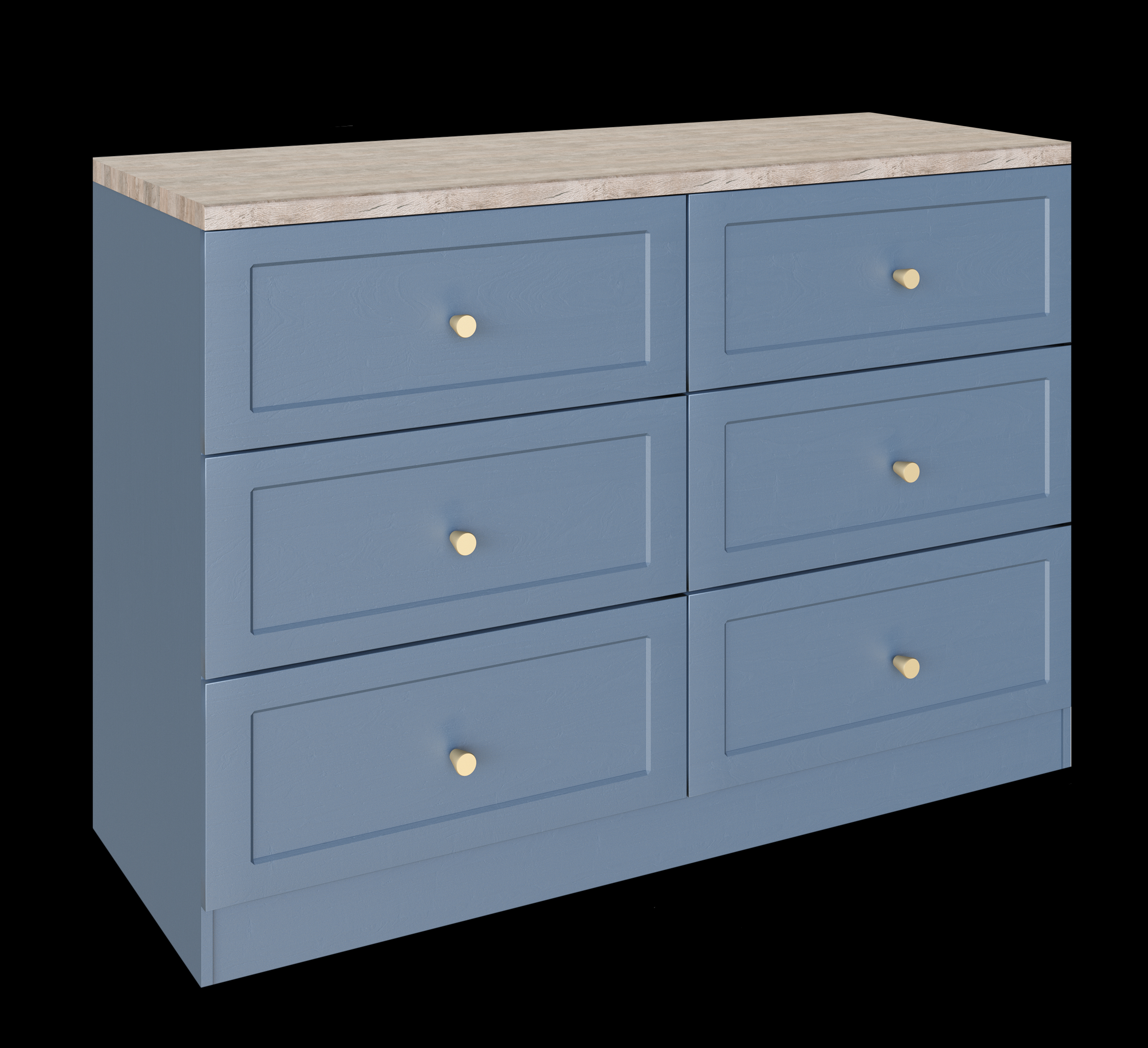 6 drawer twin chest