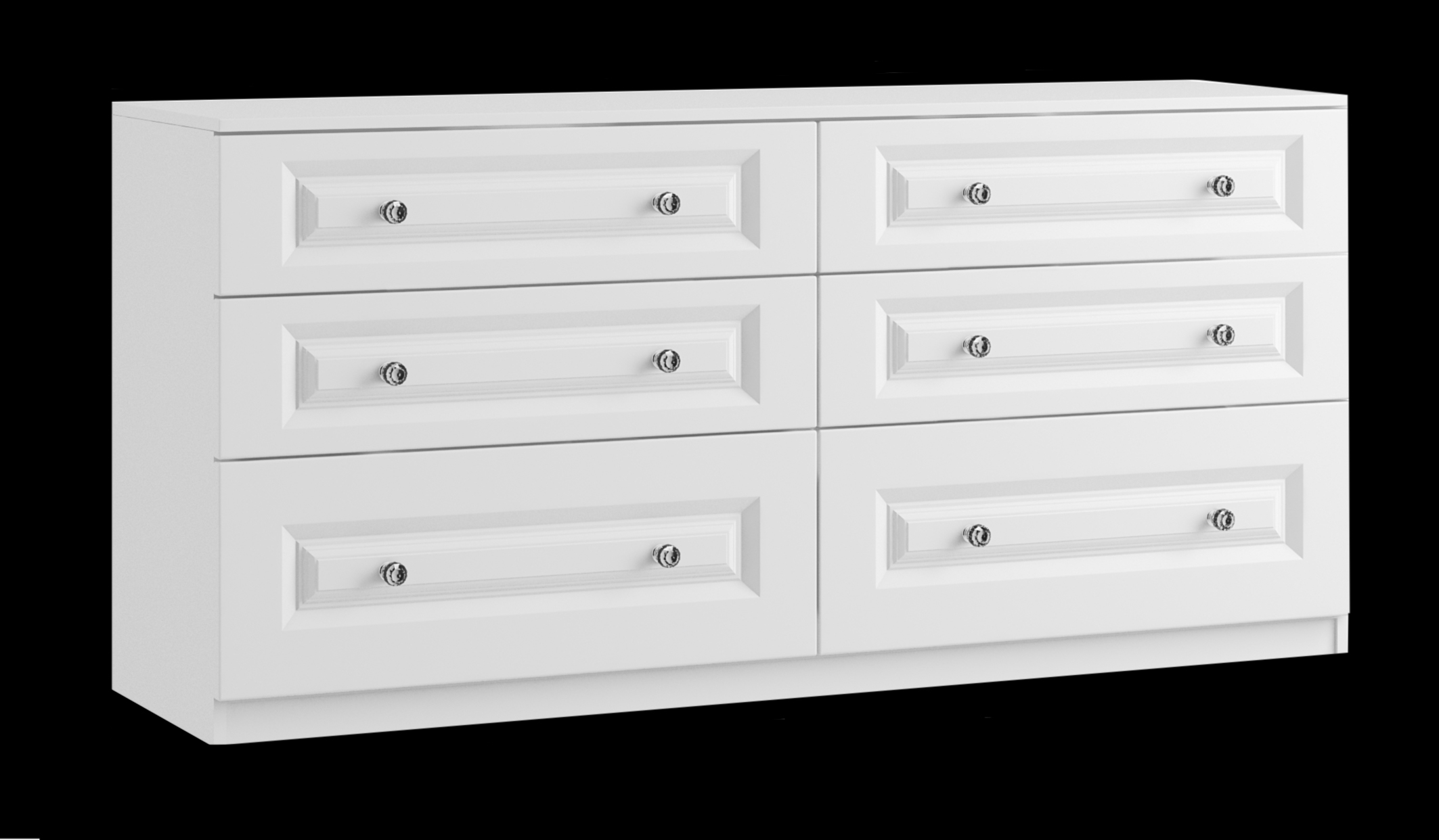 6 Drawer Twin Chest