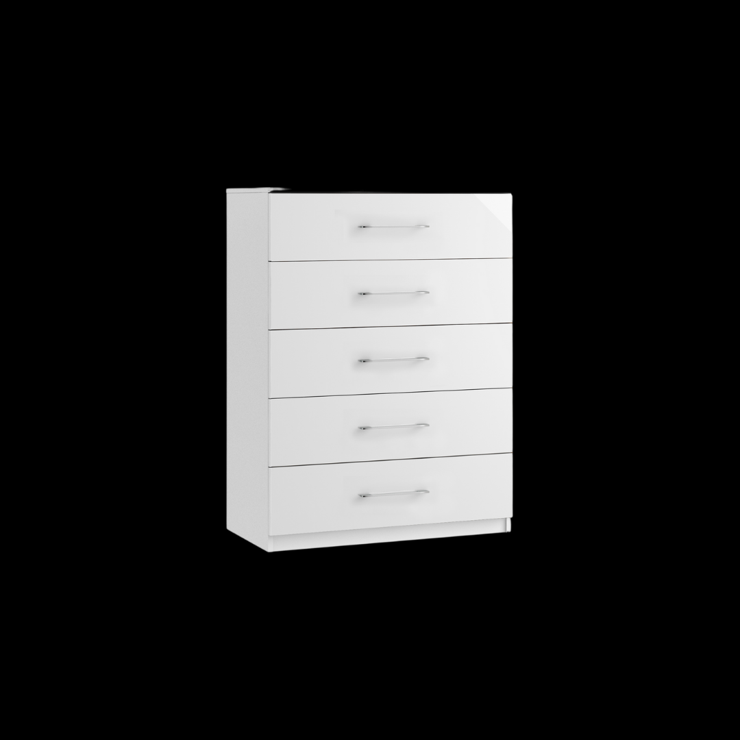 5 drawer wide chest