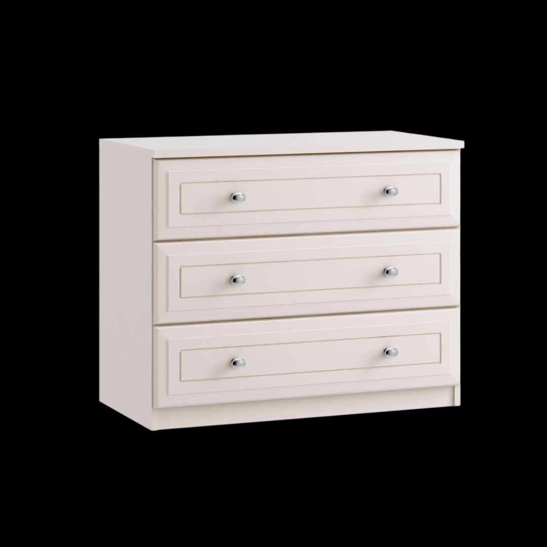 3 drawer wide chest