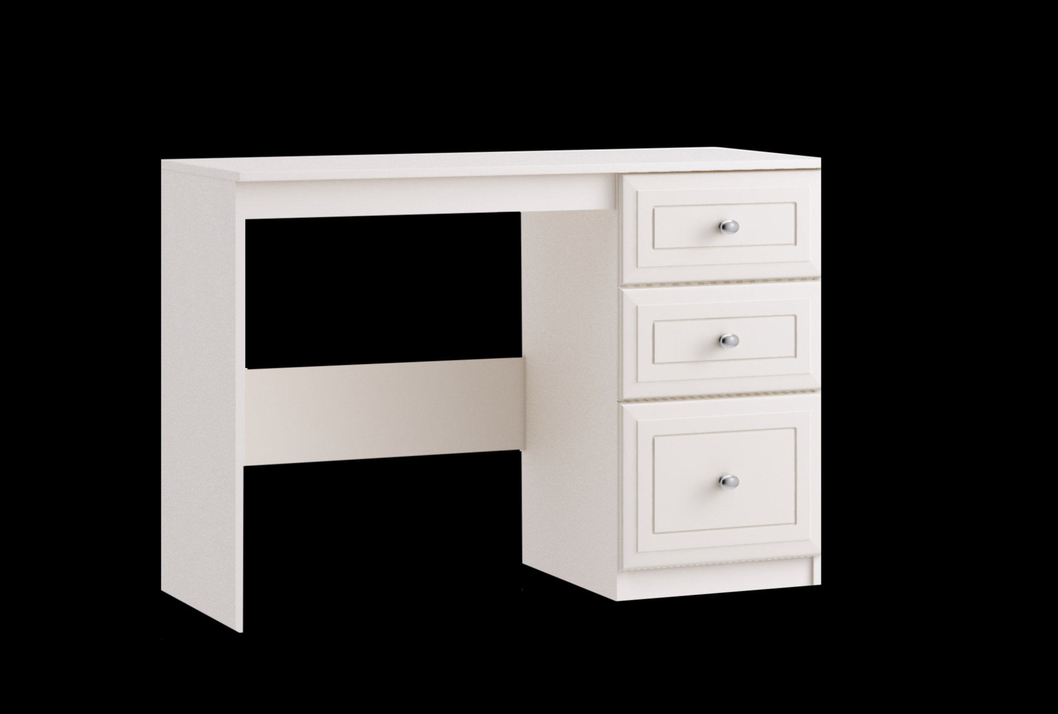 single pedestal dressing table