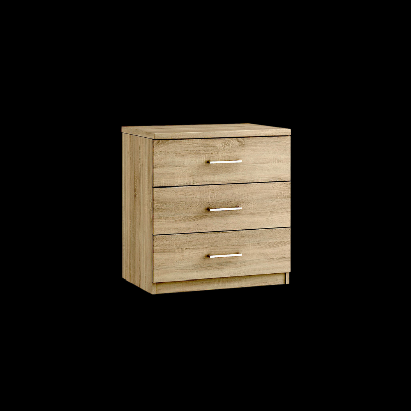 3 drawer chest