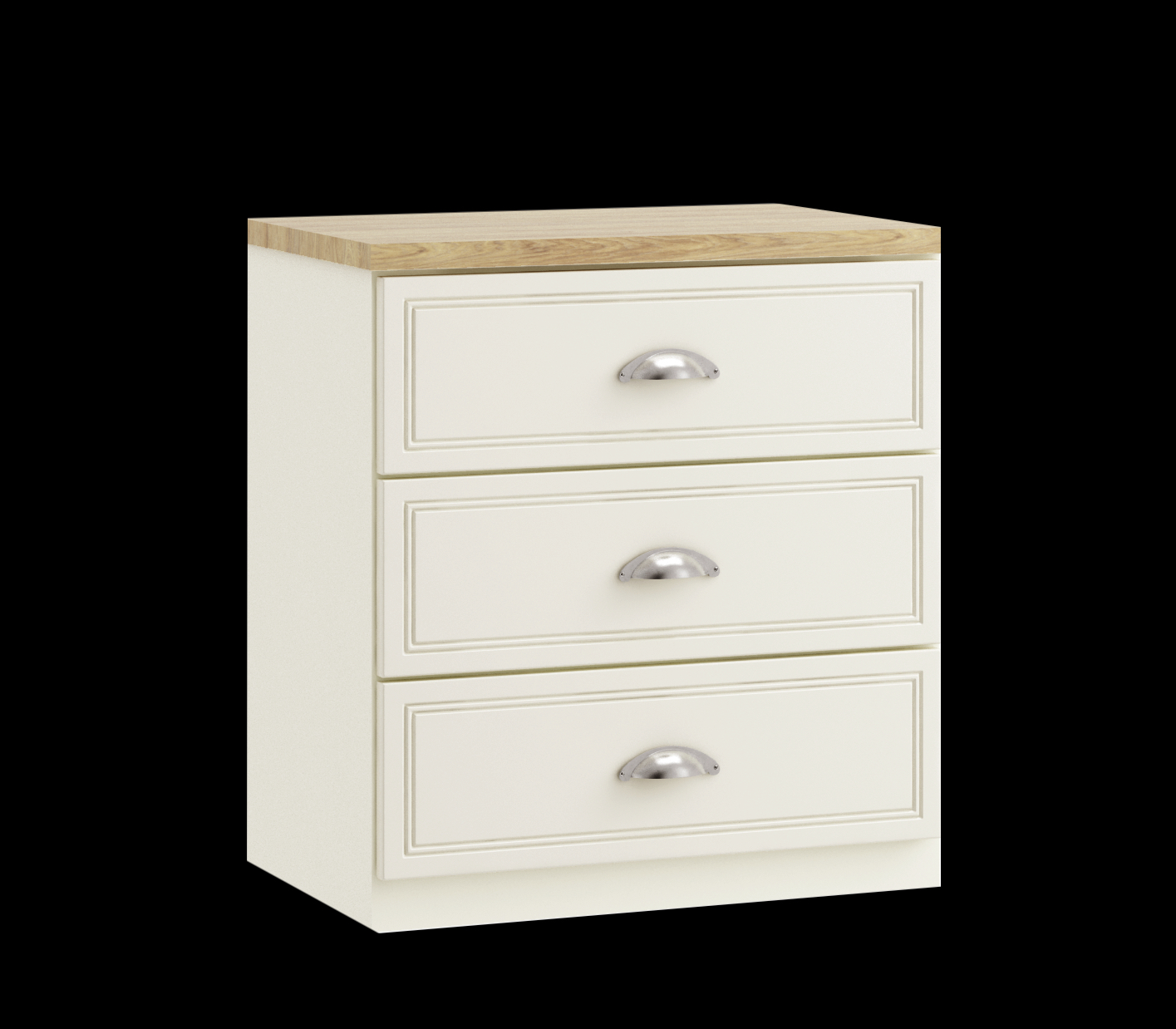 3 drawer midi chest