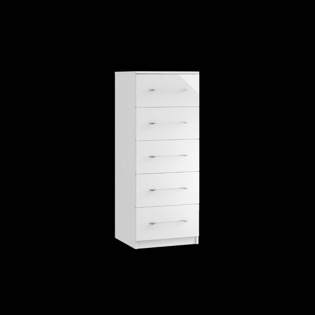 5 drawer narrow chest