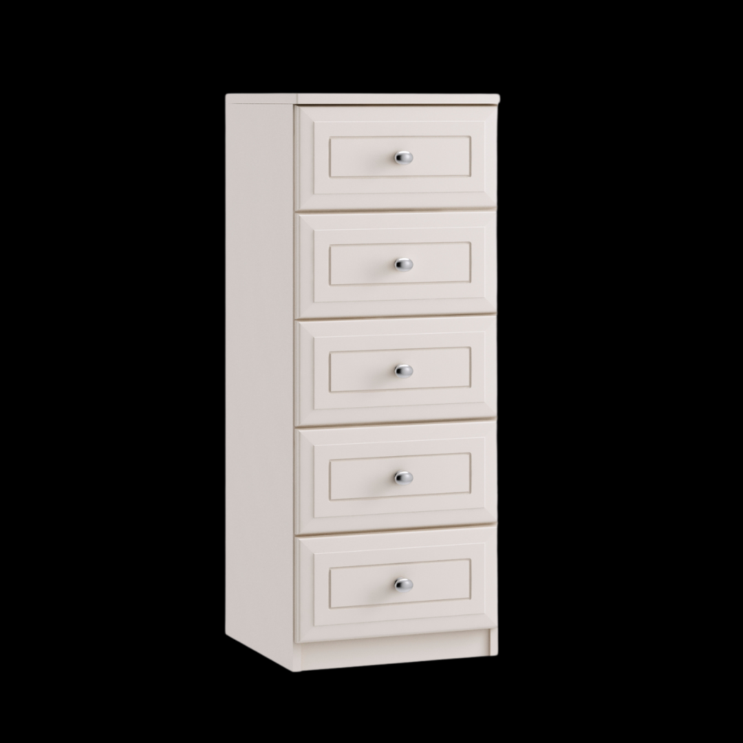 5 drawer narrow chest