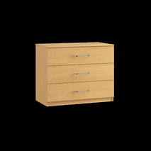 3 drawer wide chest 