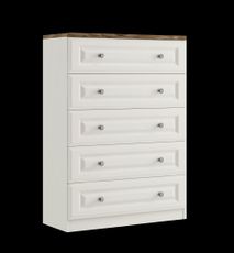5 drawer wide chest