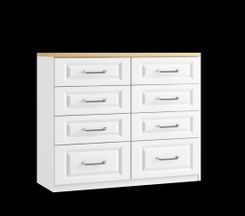 8 Drawer Twin Chest