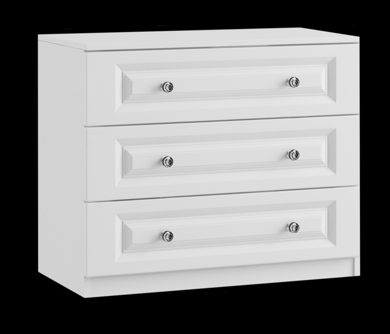 3 Drawer Midi Chest