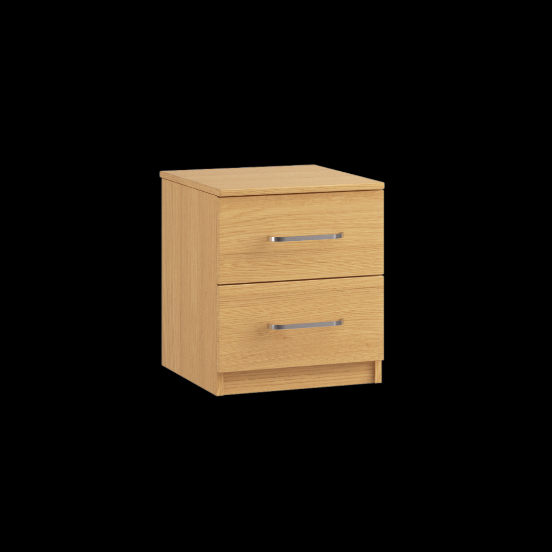 3 drawer bedside chest