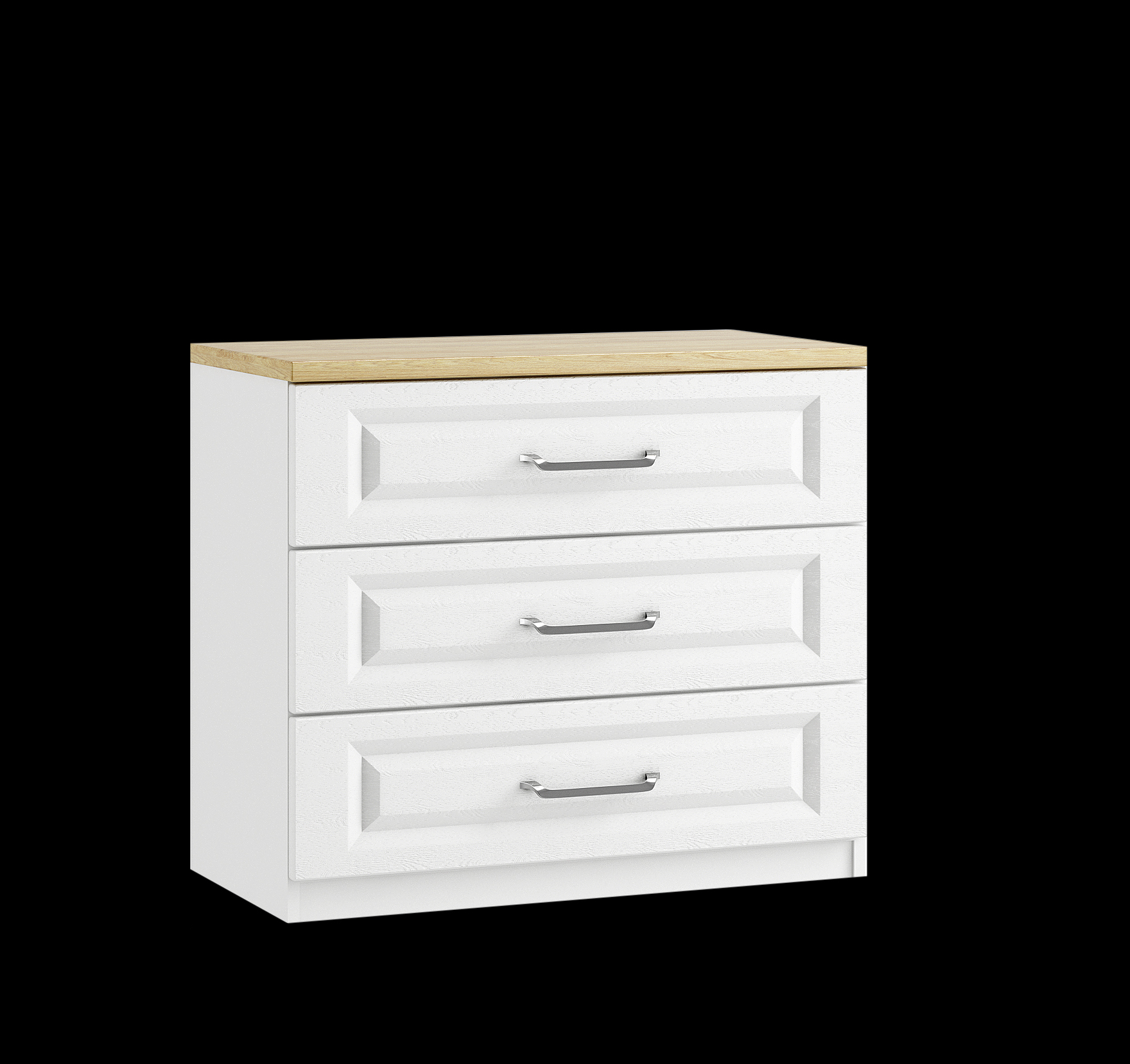 3 Drawer Midi Chest