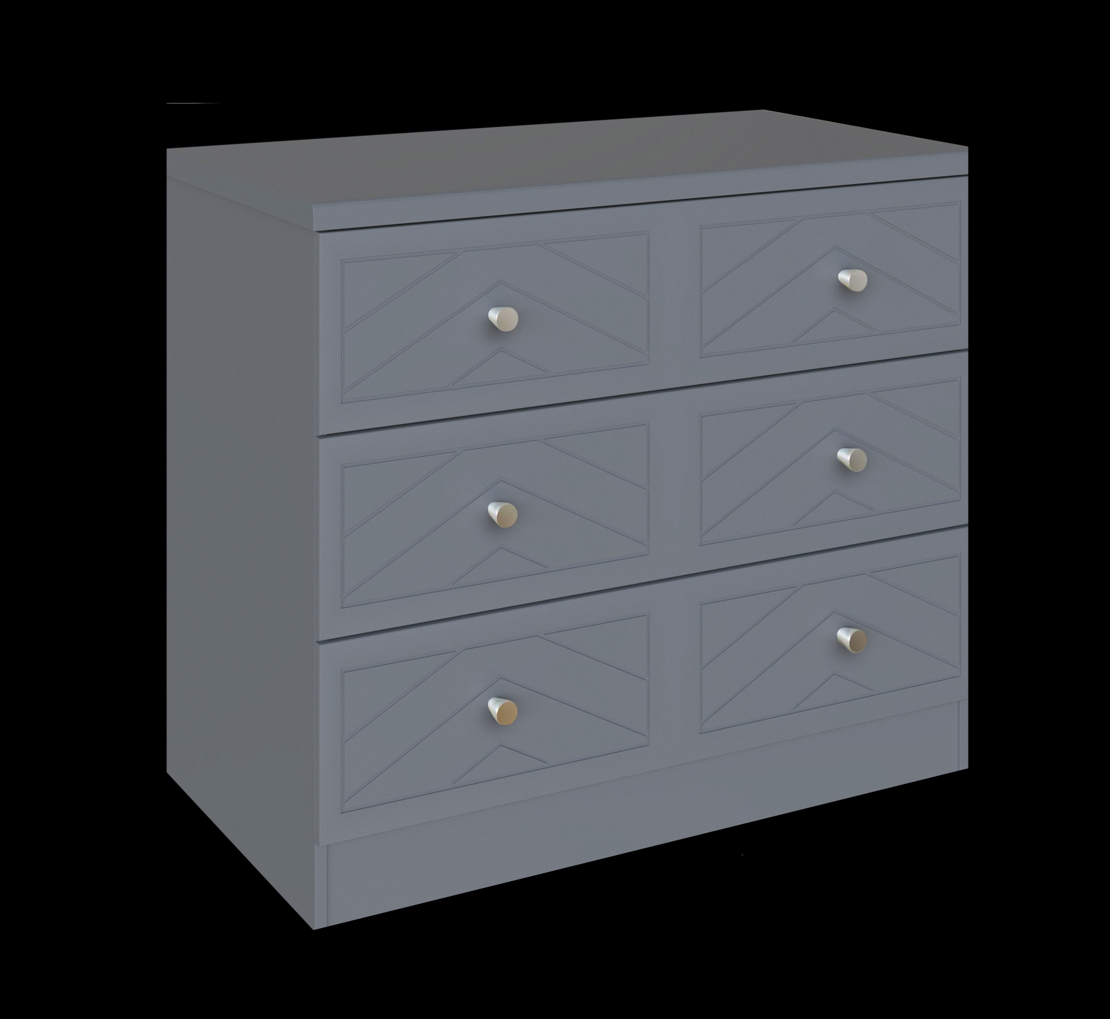 3 drawer wide chest
