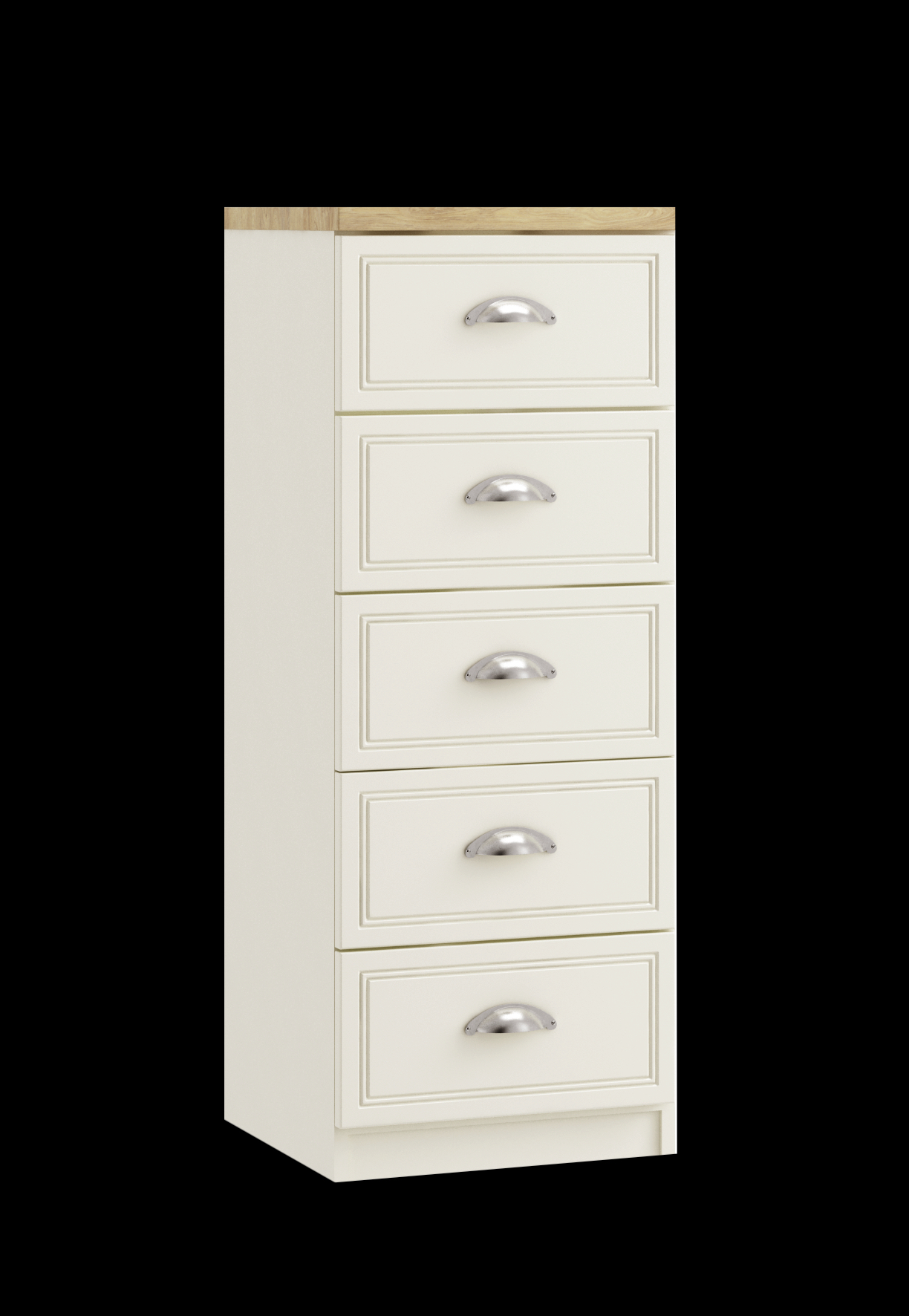 5 drawer narrow chest