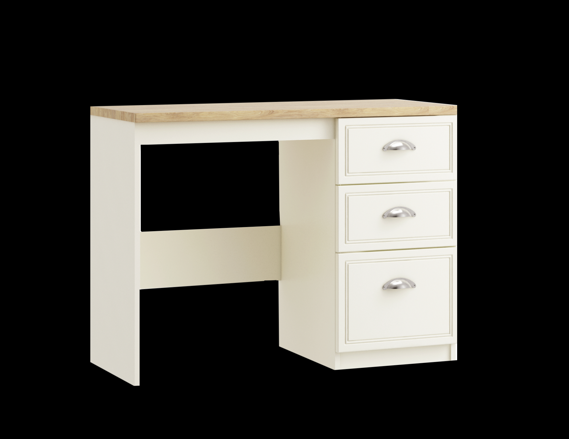 single pedestal dressing table