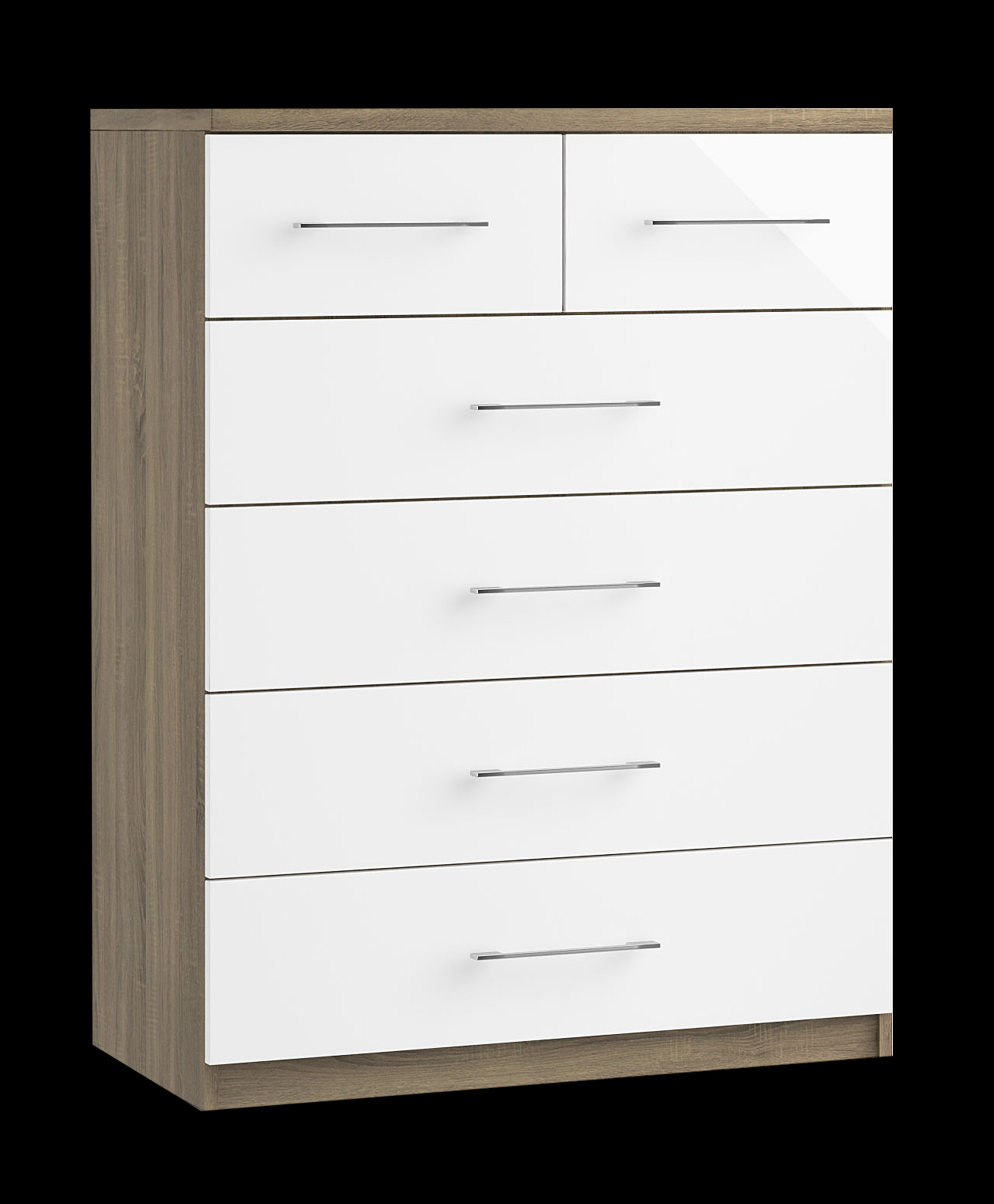 4 drawer wide chest