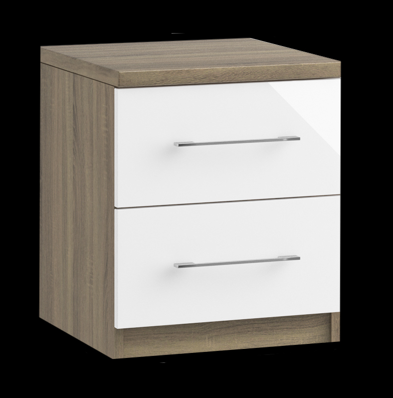 3 drawer bedside