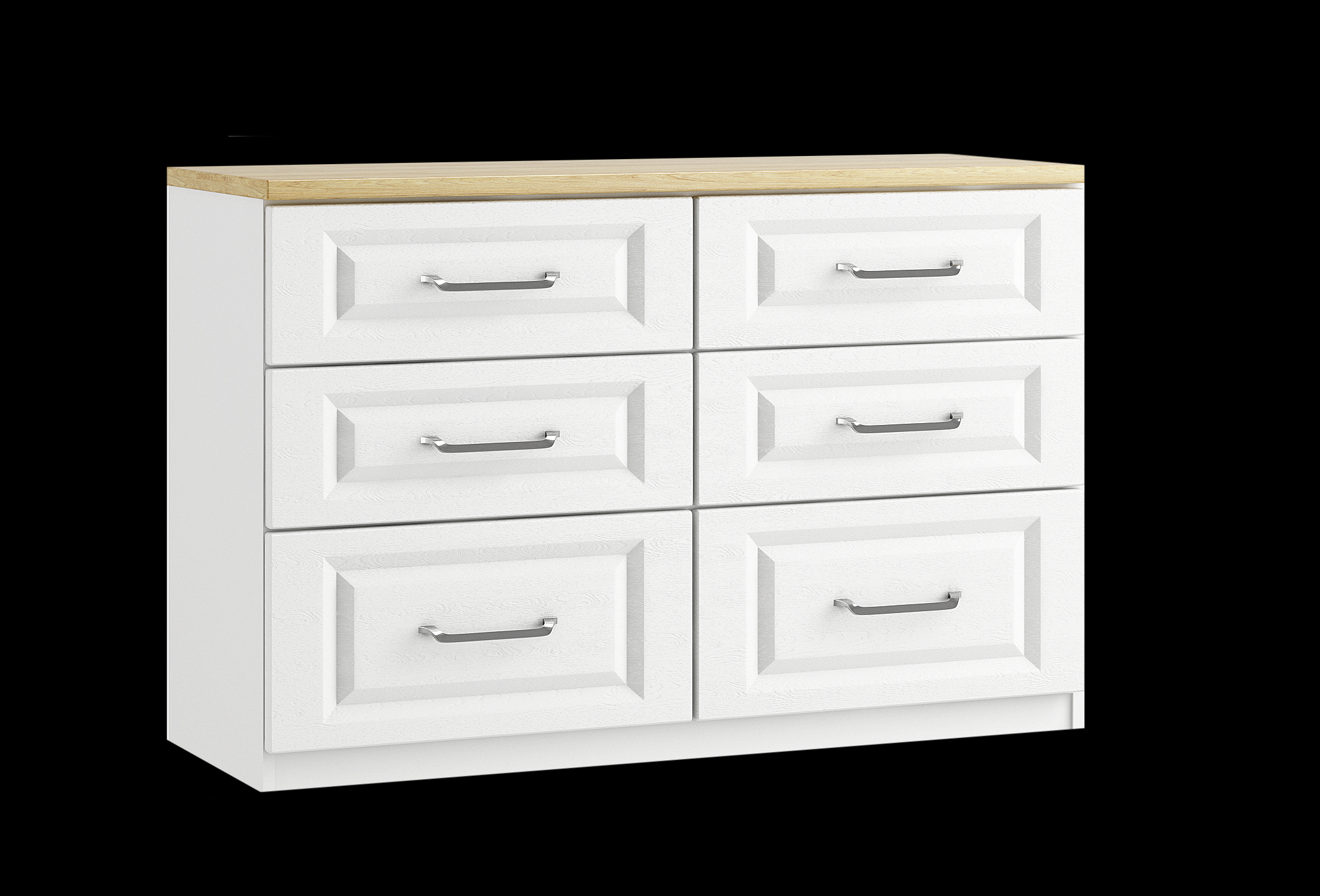 6 Drawer Twin Chest