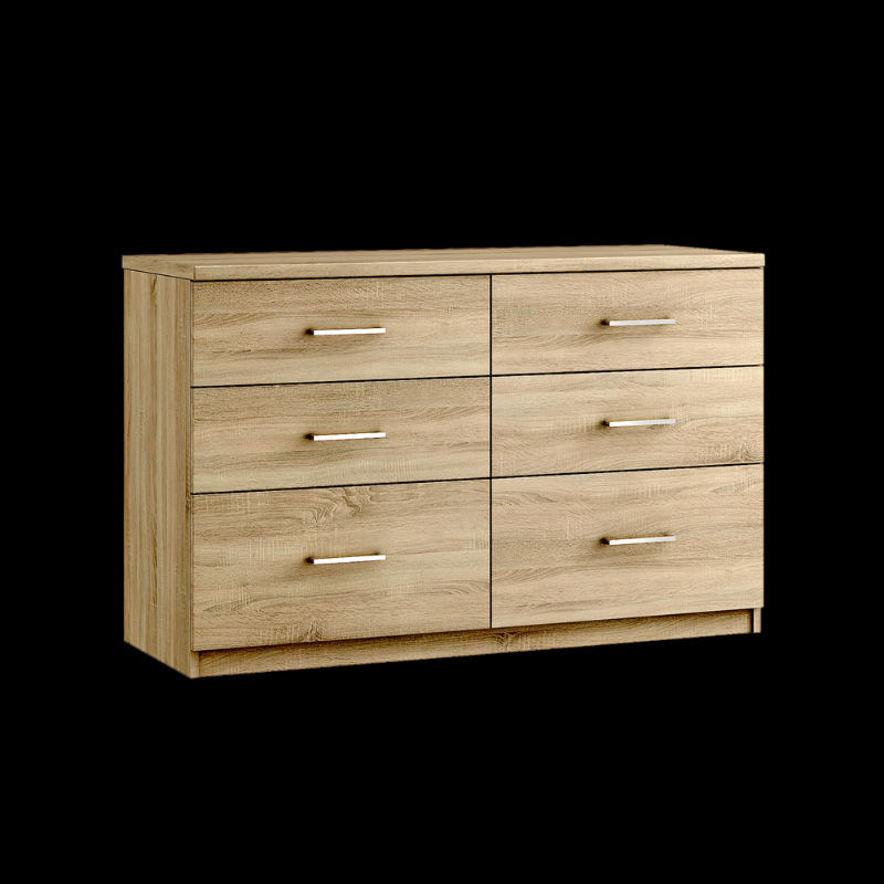 6 drawer twin chest